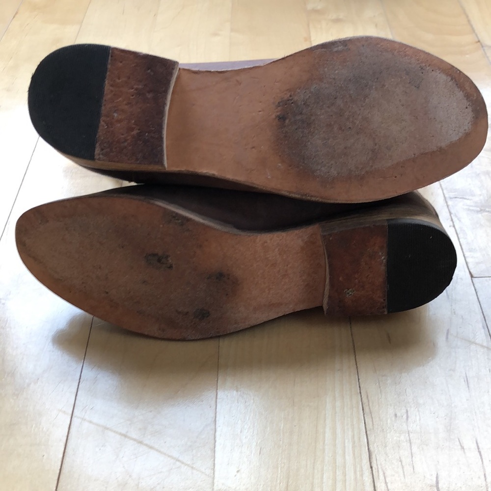 Free People Brown Leather Booties - Picture 3 of 6